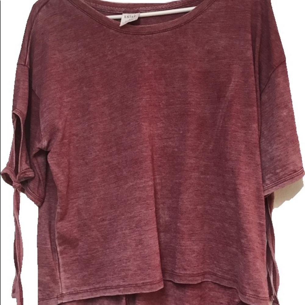 Maroon shirt
